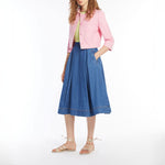 WEEKEND MAX MARA Dry Skirt in Navy Medium