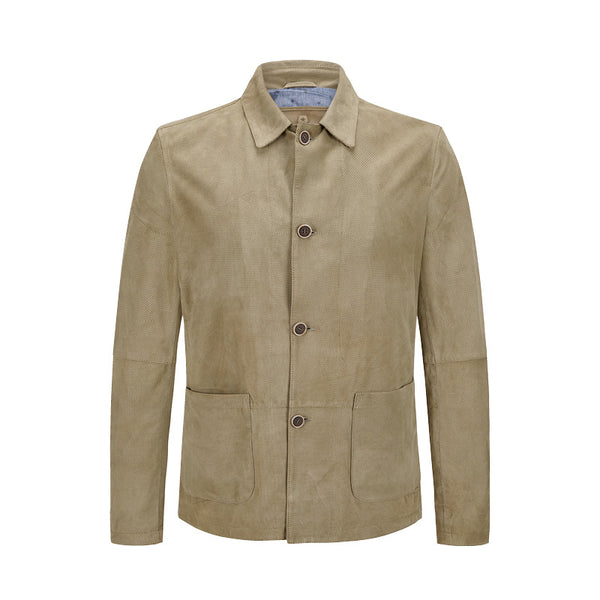 MILESTONE MSLeander Jacket in Light Khaki