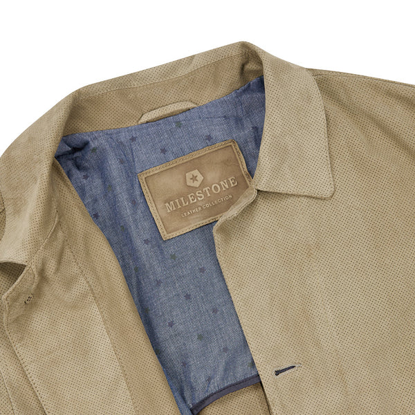 MILESTONE MSLeander Jacket in Light Khaki