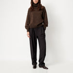 SESSUN Niko Sweater in Carbone