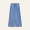 ORFEO Sabrina Pull On Wide Leg Trousers in Blue