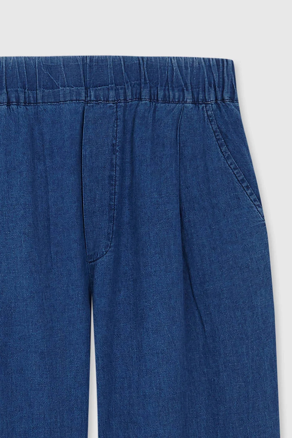 BEATRIZ FUREST Walter Denim Pants in Denim Sky