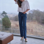 MOS MOSH MMEmber Authentic Straight Leg Jeans in Blue