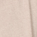 THOMAS MAINE 3 Button Lambswool Jumper in Light Brown