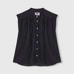 BEATRIZ FUREST Alice Sleeveless Blouse in Black