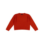 QUINTON & CHADWICK Textured Lambswool Jumper in Furnace