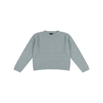 QUINTON & CHADWICK Textured Lambswool Jumper in Aqua