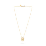 TALIS CHAINS Talisman Pendant Necklace in Cubic Zirconia