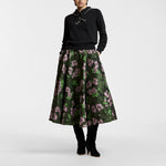 ESSENTIEL ANTWERP Kasa Tie Neck Jumper with Beads in Dark Grey