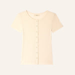 SESSUN Clark T Shirt in Flower of Salt
