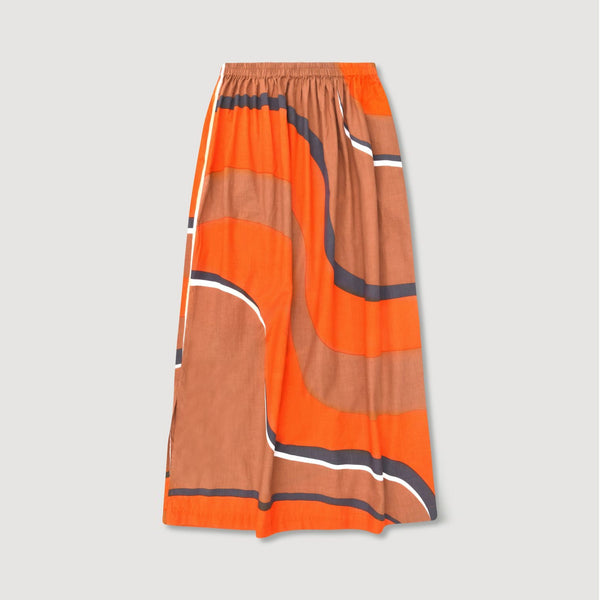 MAPOESIE Juliette Madone Skirt in Vermilion