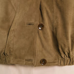 SACRECOEUR Lise Leather Jacket in Green