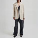 SECOND FEMALE Sera Blazer in Beige Melange
