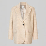 SECOND FEMALE Sera Blazer in Beige Melange