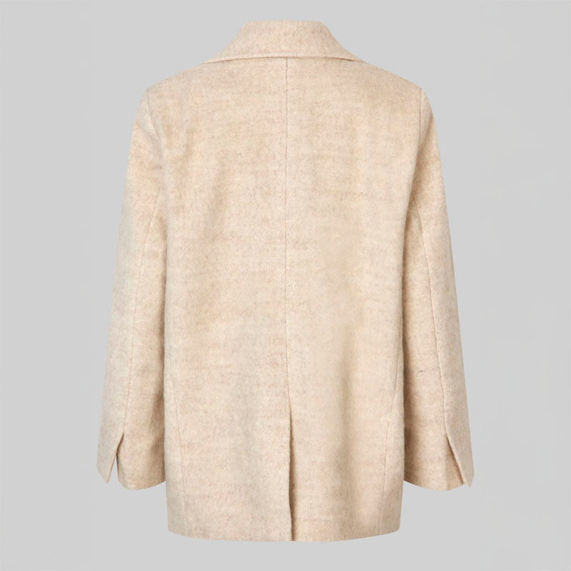SECOND FEMALE Sera Blazer in Beige Melange