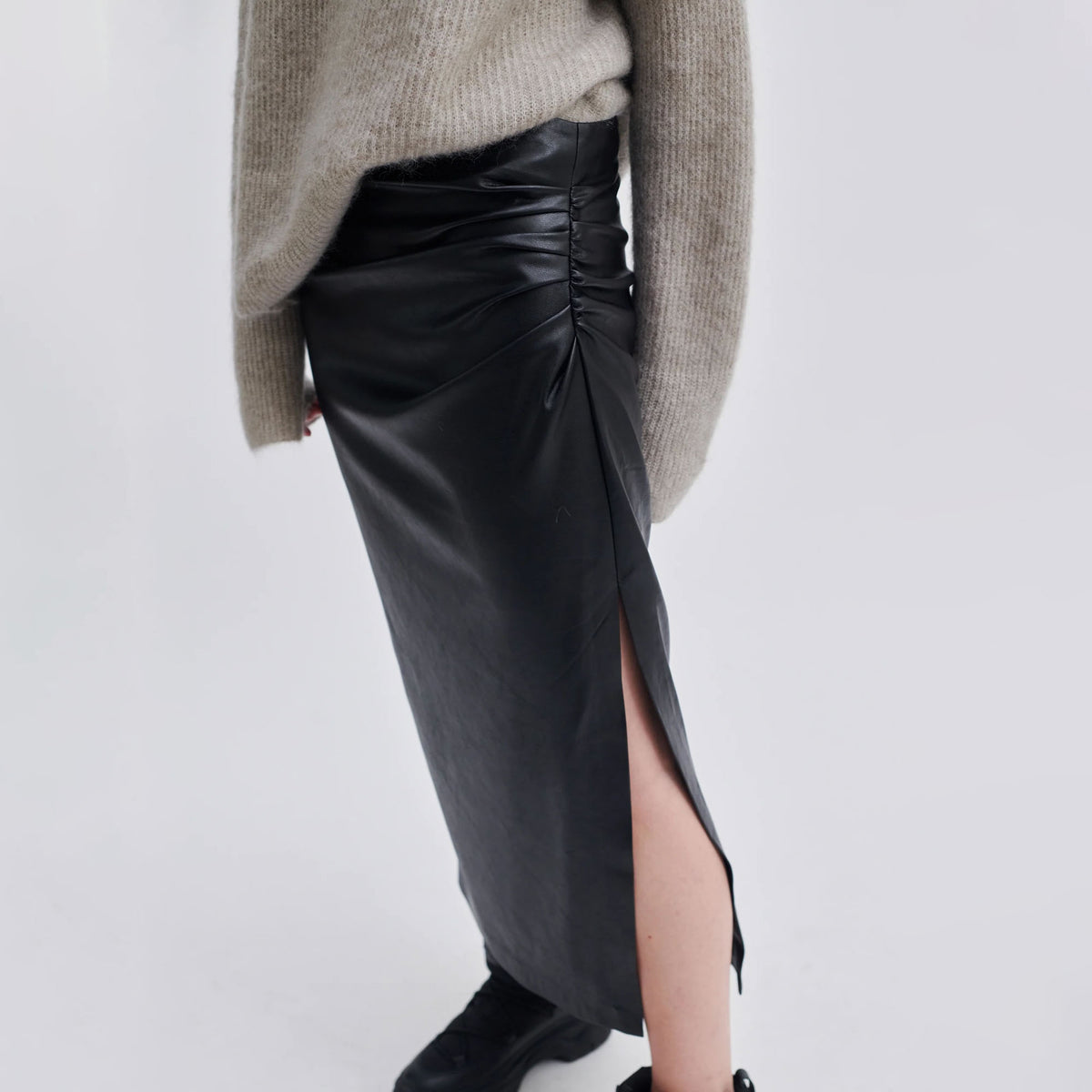 SECOND FEMALE Seema Skirt in Black