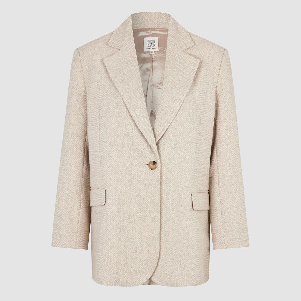 SECOND FEMALE Saru Blazer in French Oak