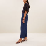 BY-BAR Merle Big Stripe Top in Coffee Bean