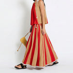 SOPHIE + LUCIE Circo Voile Skirt in Camel
