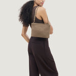 NAGHEDI Soho Medium Envelope Crossbody Handbag in Cashmere