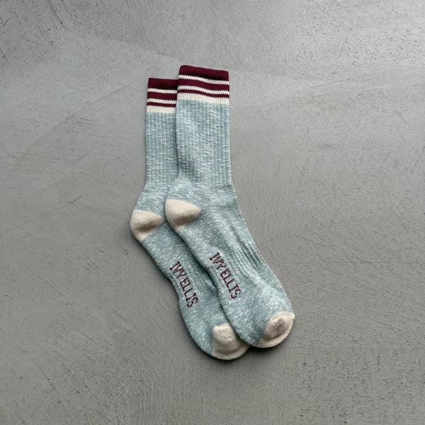 IVY ELLIS Mens Highland Coastline Socks in Sanna