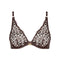 AUBADE Crazy In Love U/W Triangle Bra in Satin Brown