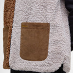 BARBOUR Cathy Fleece Liner in Natural/Camel/Black