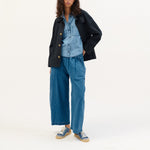 BEATRIZ FUREST Walter Denim Pants in Denim Sky