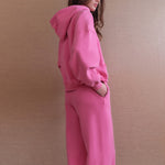 AMERICAN VINTAGE Plizzy Hoodie in Petunia/Vintage