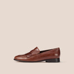 THE KEEP Damson Loafers in Tan