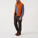 UNIVERSAL WORKS Hep Mountain Gilet in Orange