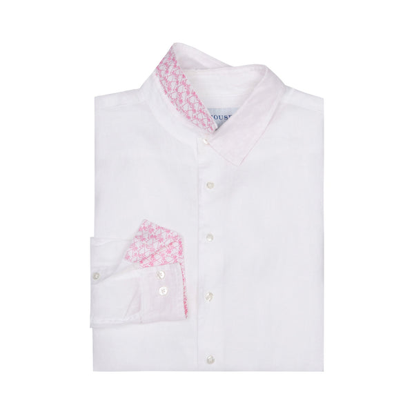 PINK HOUSE MUSTIQUE Classic Shirt in White
