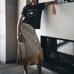 RABENS SALONER Ambla Journey T-Shirt in Faded Black