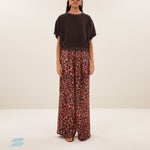 BY-BAR Nuki Slub Top in Coffee Bean