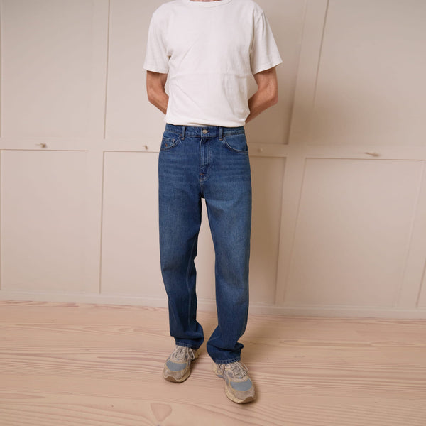 WALTER Super Relax Jeans in Mid Sand Wash