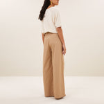 BY-BAR Neva Slub Top in Almond
