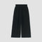 BEAUMONT ORGANIC Evora Cheesecloth Trousers in Black