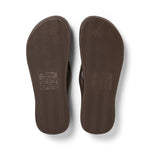 ARCHIES Arch Support Flip Flops in Brown