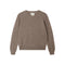 JUMPER 1234 Distressed Crew Neck Cashmere Jumper in Moose
