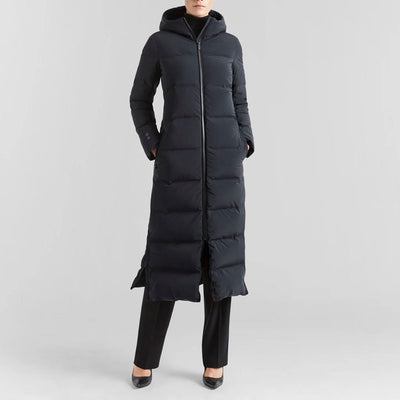 UBR Womens Infinity Down Coat in Black