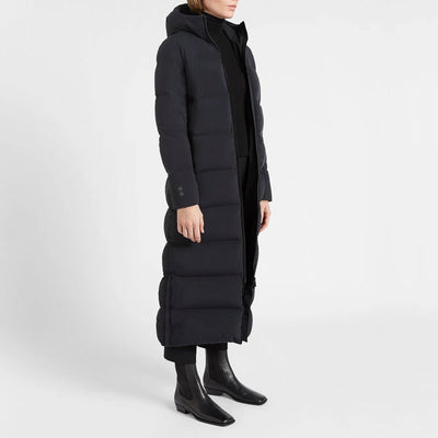 UBR Womens Infinity Down Coat in Black