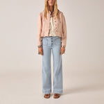 MAISON HOTEL Edgard Linen Jacket in Antique Blush