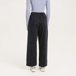 SACRECOEUR Leon Wide Leg Trousers in Navy