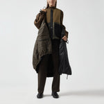 MARFA STANCE Parachute Parka in Bronze/Olive/Black