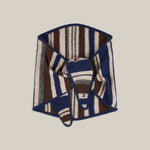 MOISMONT Elly No218 Stripe Scarf in Joker Comedia