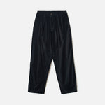 UNIVERSAL WORKS Oxford CPH Velvet Trousers in Black