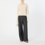 WEEKEND MAX MARA WKDEsposto Wool and Cashmere Cardigan in Ice