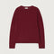 AMERICAN VINTAGE Toima High Neck Lightweight Jumper in Acerola Melange