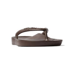 ARCHIES Arch Support Flip Flops in Brown