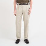 OLIVER SPENCER Morton Pleated Trousers in Wilkes Sand